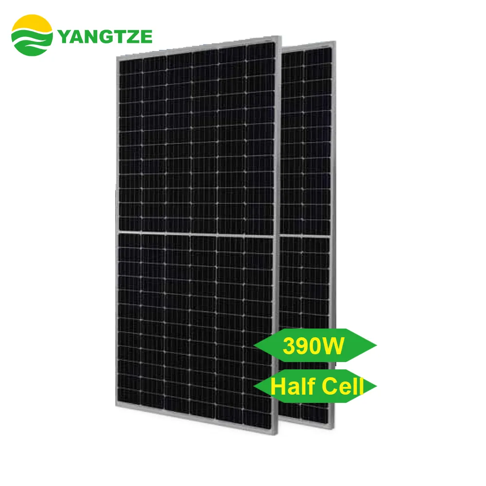 Yangtze Halb zelle 390w 400w 415w Solar panel Perc