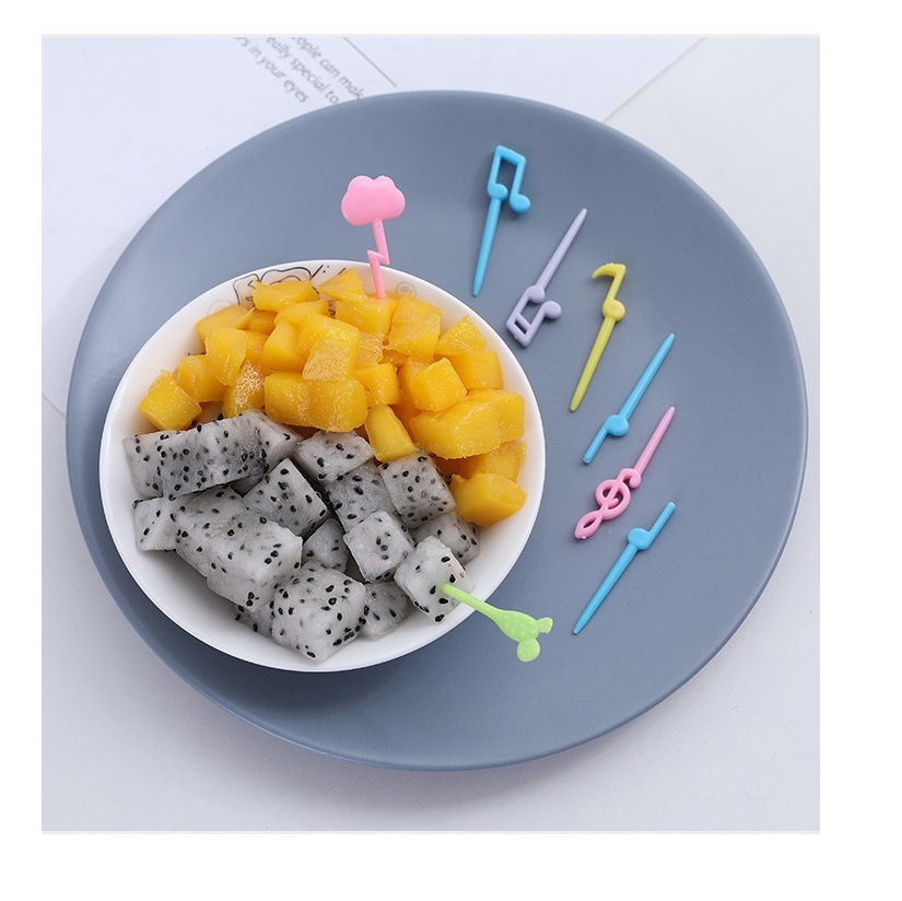 18 pz/set di frutta per note musicali