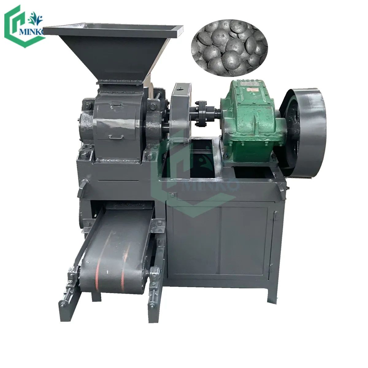 vertical coal briquette machine coal dust ball making machine