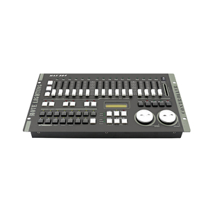 มืออาชีพสูงสุด384 DMX ควบคุมเวทีผลแสง DMX คอนโซลโปรเจคเตอร์ต้นแบบสำหรับ XLR-3นำแสงพาร์บีมดีเจไฟ