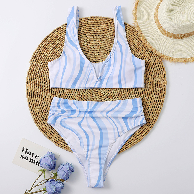 sky blue white