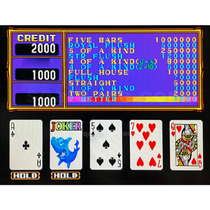 Habichuelas Bohnenstange Kon figur ierbarer Prozentsatz Spielbrett Voll matrizen Jamma kabel LCD Doppel bildschirm für Arcade-Spiel maschine - Product Image 5