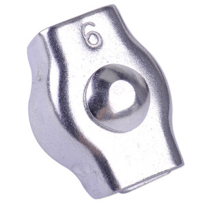 2Mm 3Mm 4Mm 5Mm 6Mm T316 Cáp Thép Không Gỉ Kẹp Chủ Đề Dây Rope Grip Cáp Simplex Kẹp - Product Image 1