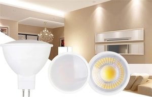 จุดโฟกัส Mr11 MR16 3w 5w 7w หลอดไฟ LED 12v 220v หลอดไฟ GU5.3สีขาวอบอุ่นสำหรับใช้ในบ้าน - Product Image 6