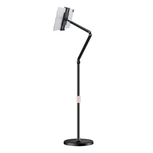 360 độ xoay có thể điều chỉnh phổ kim loại sàn lười biếng người giữ điện thoại linh hoạt trên điện thoại núi cho video giường máy tính bảng - Product Image 6