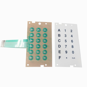 Interruptor de membrana de tecla táctil en relieve personalizado/teclado con retroiluminación LED - Product Image 6
