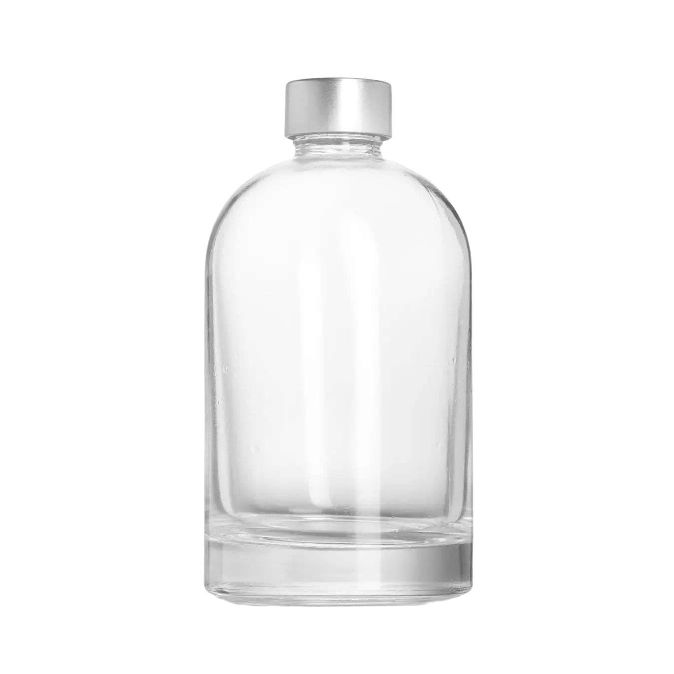 Botol Kaca Bawah Tebal Bulat 360Ml Pabrikan Tiongkok untuk Merek Minuman Vodka Mojito Anda Sendiri Desain Khusus Tequila