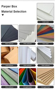 8x6x4 karton kağıt kutuları posta ambalaj nakliye kutusu oluklu karton - Product Image 5