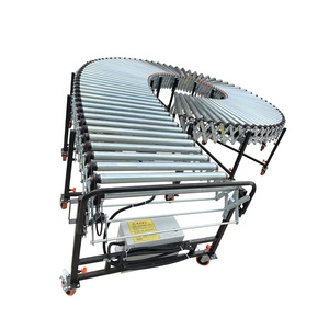 Hot Sales Flexible Powered Roller Conveyor for 50kg Feed Bags Boxes <strong>Container</strong> <strong>Loading</strong> <strong>and</strong> <strong>Unloading</strong> With Fast Speed. - Product Image 6