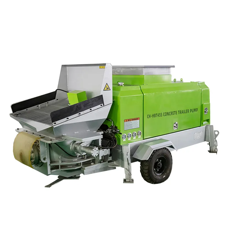 Fabrieksprijs Elektrische Diesel Mini Betonpomp Betonmixer Met Pomp Elektrische Diesel Pompbetonmachine