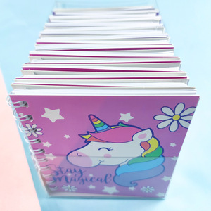 Cute Cartoon Unicorn Spiral <strong>Notebook</strong> Journal Sketch Book <strong>Notepad</strong> Diary <strong>Memo</strong> Planner Stationery Supplies - Product Image 5