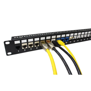19 Inch 1U 24 Port blank <strong>patch</strong> <strong>panel</strong> cAT5e cat6 cat6a unloaded empty <strong>Patch</strong> <strong>Panel</strong> - Product Image 3