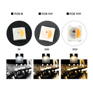 SK6812 RGBW 5050 SMD Программируемый 4 в 1 адресуемый Световой диод с красным и синим излучающим цветом Встроенный светодиодный чип - Product Image 3