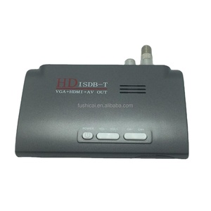 VGA tv tuner box monitor HD ISDB-T VGA + HD-MI + AV OUT sintonizzatore tv set top box sistema operativo canali brasiliani digitali - Product Image 1