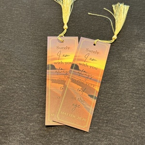 新设计定制纸质书签个性化批发优质纸质书签 - Product Image 6