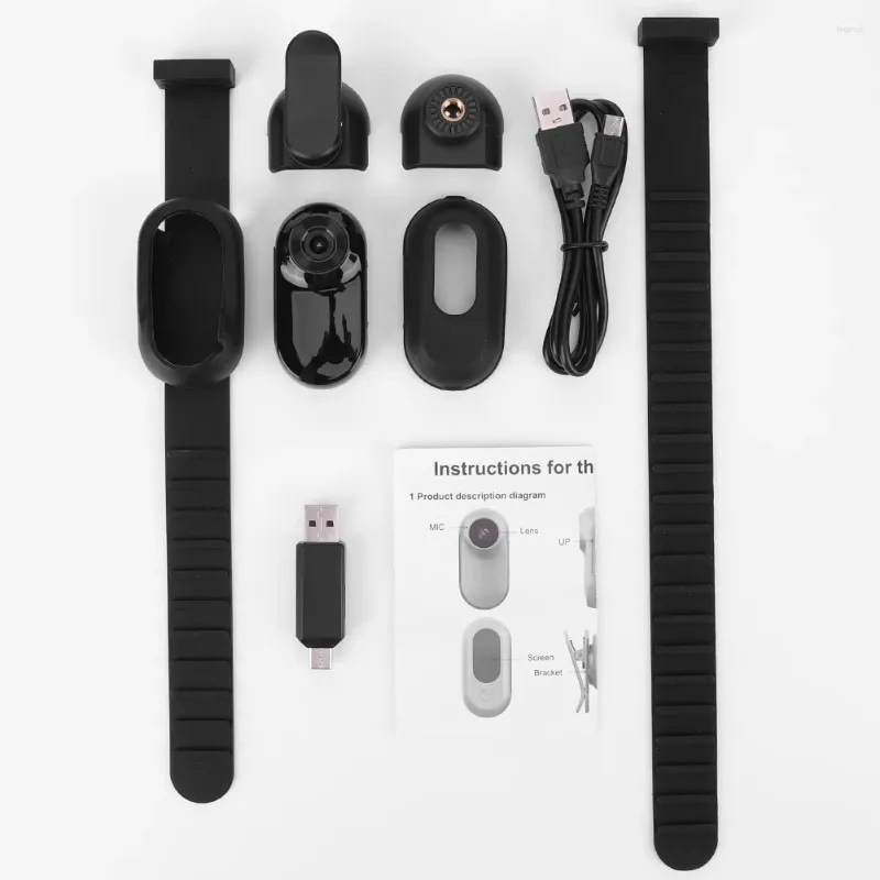 Black thumb camera without memory card pet collar