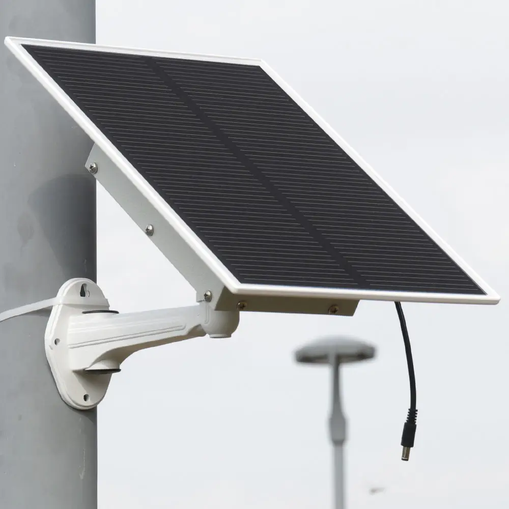 TecDeft نظام طاقة شمسية أمان 5G مستشعر بطارية lifepo4 حماية ضد زيادة التيار المستمر 12V /5V مع بطارية ل cctv