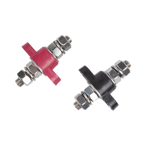 Yüksek kaliteli M8 çift kafa bara akü kutup başları araba modifiye motorum yat otobüs & sıra-güç dağıtım ekipmanları - Product Image 6