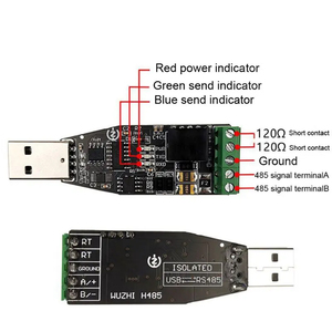 USB a RS485 adattatore convertitore seriale Display a LED di comunicazione dati/dati R & per - Product Image 5