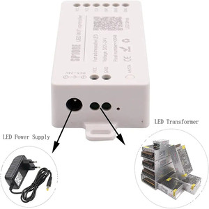 Контроллер Wi-Fi WS2811 WS2812B SP108E светодиодные полосы UCS2904TM1814 WS2811 светодиодный осветительный модуль Смарт-приложение беспроводной пульт дистанционного управления DC5-24V - Product Image 3