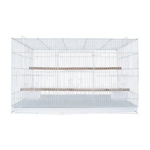 Ekstra büyük 76.5x45x46cm kuş kafesi toptan açık ferforje kanarya kuş üreme kafesi taşınabilir evcil hayvan taşıyıcı papağanlar canlı