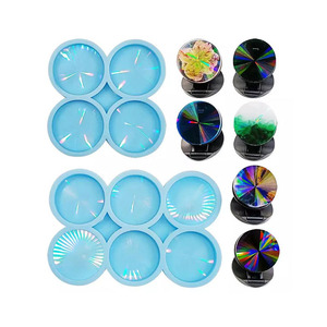 Ys điện thoại di động chủ huy hiệu Reels Holographic nhựa Khuôn Silicone huy hiệu Keychain khuôn với chủ DIY Tên ID huy hiệu chủ sở hữu - Product Image 1