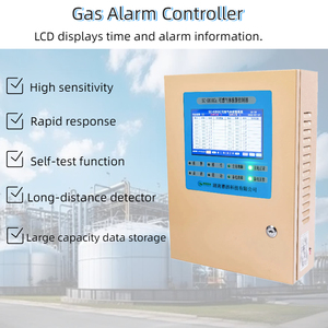 Saixi 128-em-1 Atacado Lote Preço de Fábrica Montado Na Parede Gás Controol Painel <span class=keywords><strong>Detector</strong></span> De Gás Sistema com Display LED - Product Image 4