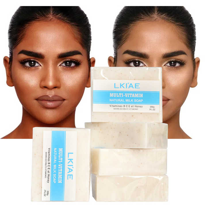 OEM ODM Wholesale Soaps Handmade Bar Organic Natural Basic Cleaning Whitening Firming Skin Goats Milk Soap Low Moq