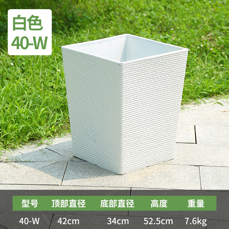 Quartz blanc 42# Avec des trous en bas