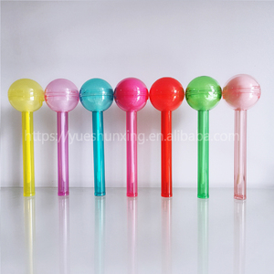 <span class=keywords><strong>2</strong></span> ב <span class=keywords><strong>1</strong></span> שקוף צבע כדור lollipop ליפ גלוס צינורות גוון בקבוק ריק עלה זהב שפתון מיכלים מקל שפתיים גלוס צינורות