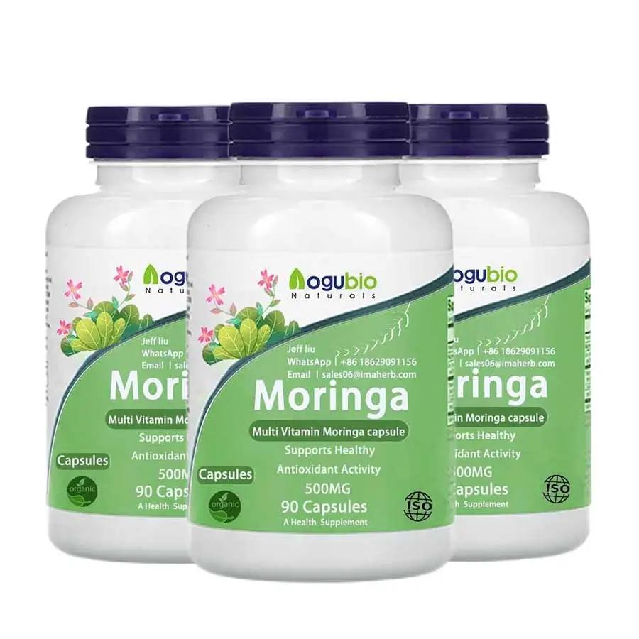 Bulk Vip Klantenfabriek Gezondheidszorg Supplementen Houden Geheugen Multi Vitamine Moringa Capsule