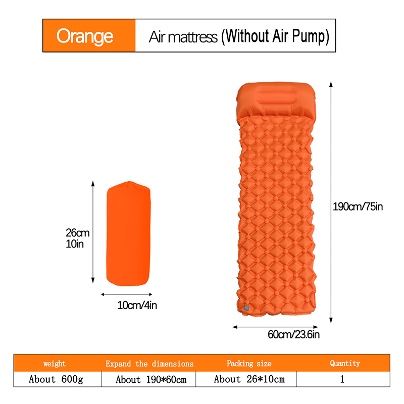 Orange- without air pump