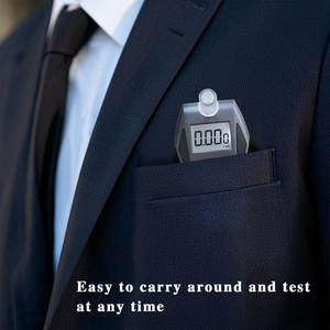 High Precision <strong>Alcohol</strong> Tester with Electrochemical <strong>Sensor</strong> LCD Display&amp;Rechargeable Lithium Battery for Long Lasting Operation - Product Image 2