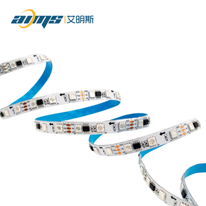 แถบไฟพิกเซล LED ดิจิตอลตั้งโปรแกรมได้แถบไฟ DC12V 30/60LED แถบไฟ LED IP20กันน้ำปรับแต่ง SM16703 Ws2811 - Product Image 6