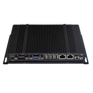 Factory Direct Small Nuc <strong>Embedded</strong> PC Computer Desktops PC Fanless Mini 2 LAN Dual X86 Single Board MINI ITX PC CASE - Product Image 2