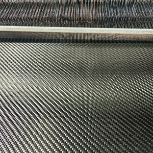 Penjualan Pabrik Kain Serat Karbon Tenun Polos Twill 3K 6K 12K 200-600g Ukuran Kustom Gulungan - Product Image 6