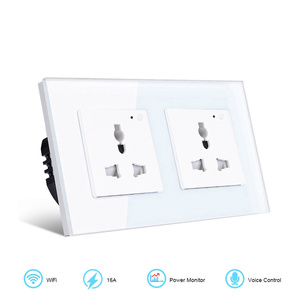 Tuya Smart Wifi Multifuncional 13a Socket Alexa Google Control de voz Control Remoto Sin Hub