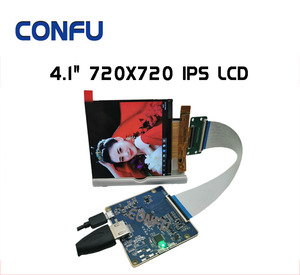 CONFU HDMII Bordo 4.1 pollici 720x720 Piazza Display LCD IPS Pannello Dello Schermo TM041XDHC02 per Raspi Raspberry Pi Pari A Zero 3 4 SBC Cina - Product Image 1