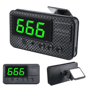 Digital Car GPS Speedometer Head up Display <strong>Overspeed</strong> MPH/KM/H Speed Alarm - Product Image 4