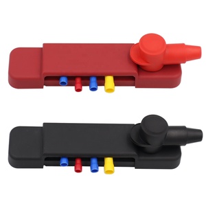 1 זוג 12 דרך מסוף הפצה בורג busbbbbar <span class=keywords><strong>dc</strong></span> 48v 150a 180a בר אוטובוס נחושת לסוללה ימית