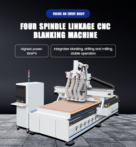KINCNC Cabinet Design Auto-Lade tisch und automatische Kennzeichnung ATC Nesting CNC-Maschine für Holz möbel hersteller - Product Image 2