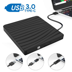 电脑外置DVD播放器dvd rw驱动器写入器燃烧器光学播放器，带usb3.0 type-c，适用于视窗 - Product Image 3
