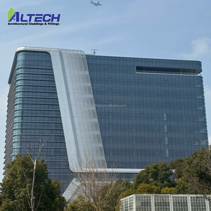 アルミパネルファサード壁装飾モダンデザイン工場直販