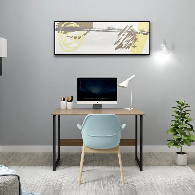 Simples moderno de madeira escritório dormitório quarto estudante estudo computador escola móveis mesa