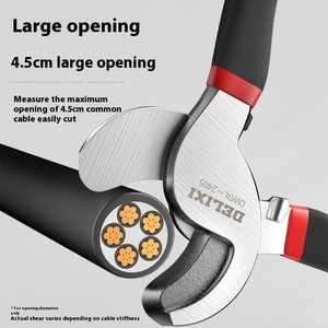 8 &amp; 10 Inch Multi-Function Wire Stripper and Scissors Wholesale Electrical Tools Cable <strong>Cutters</strong> and Pliers - Product Image 2