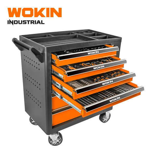 WOKIN-Herramientas y Hardware 901510, conjunto de herramientas y equipos de pecho, 163 Uds.