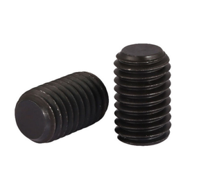 DIN913 altıgen soket düz nokta makinesi grub vidalı M1.4 1.6 2 2.5 3 3.5 4 5 6 8 10 12 14 16 20 24mm 12.9 sınıf çelik siyah - Product Image 2