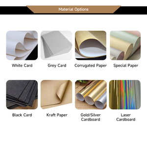 Sang Trọng Các Tông Biểu Tượng Tùy Chỉnh In Thương Hiệu Quà Tặng & Thủ Công Bao Bì Hộp Bưu Phẩm Hộp Giấy Với Xem Thông Qua Rõ Ràng PVC Cửa Sổ - Product Image 5