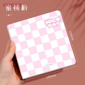 カスタム学校文房具学生ポータブルメモ帳スクエアグリッド紙ジャーナルノートブック2968 - Product Image 4