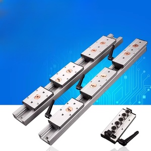 Guía lineal de doble eje integrada SGR10, deslizador deslizante de acero de bloqueo, eje óptico, fotografía CNC, rodamiento de bloque de acero duradero - Product Image 6